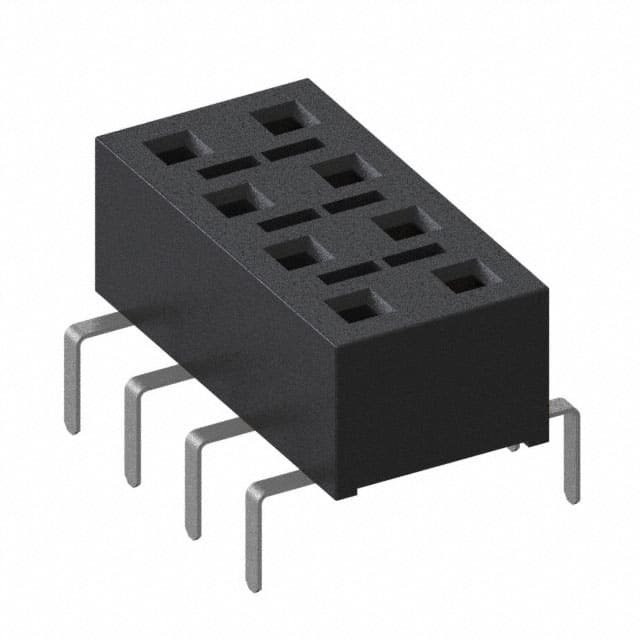 HLE-104-02-S-DV-PE-BE CONN RCPT 8POS 0.1 GOLD PCB