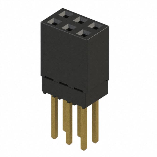 ESQ-103-13-G-D CONN SOCKET 6POS 0.1 GOLD PCB