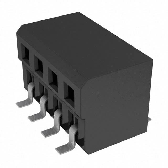 CLP-104-02-FM-DH-TR CONN RCPT 8POS 0.05 GOLD SMD R/A