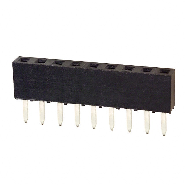 25630901RP2 CONN RCPT 9POS 0.079 GOLD PCB