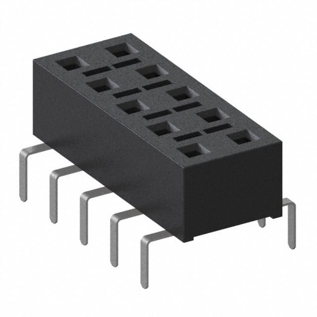 HLE-105-02-S-DV-PE-BE CONN RCPT 10POS 0.1 GOLD PCB