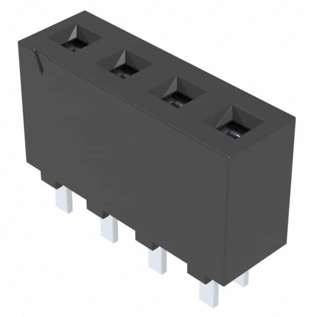 FHP-04-01-T-S CONN RCPT 4POS 0.156 TIN PCB