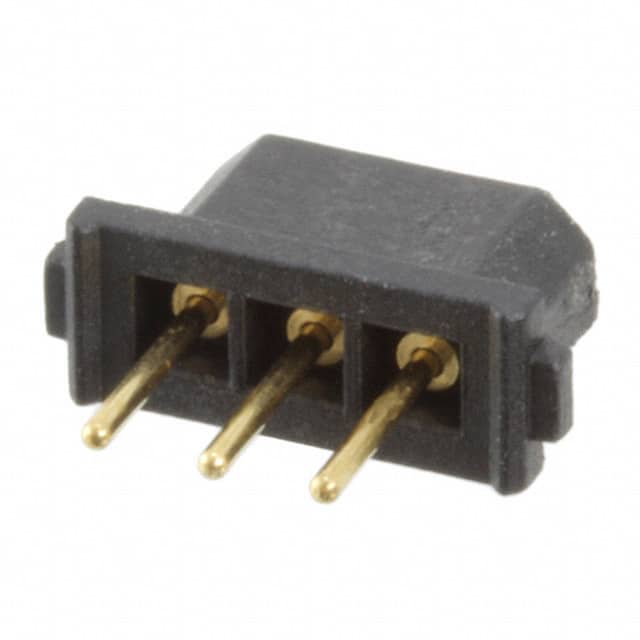 M80-8400345 CONN RCPT 3POS 0.079 GOLD PCB