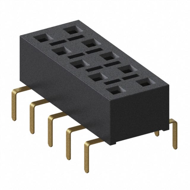 HLE-105-02-G-DV-PE CONN RCPT 10POS 0.1 GOLD PCB