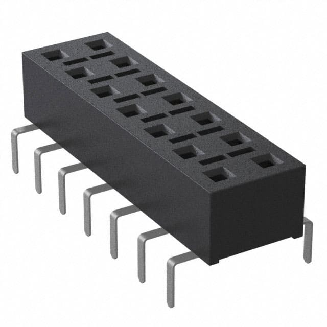 HLE-107-02-L-DV-PE CONN RCPT 14POS 0.1 GOLD PCB