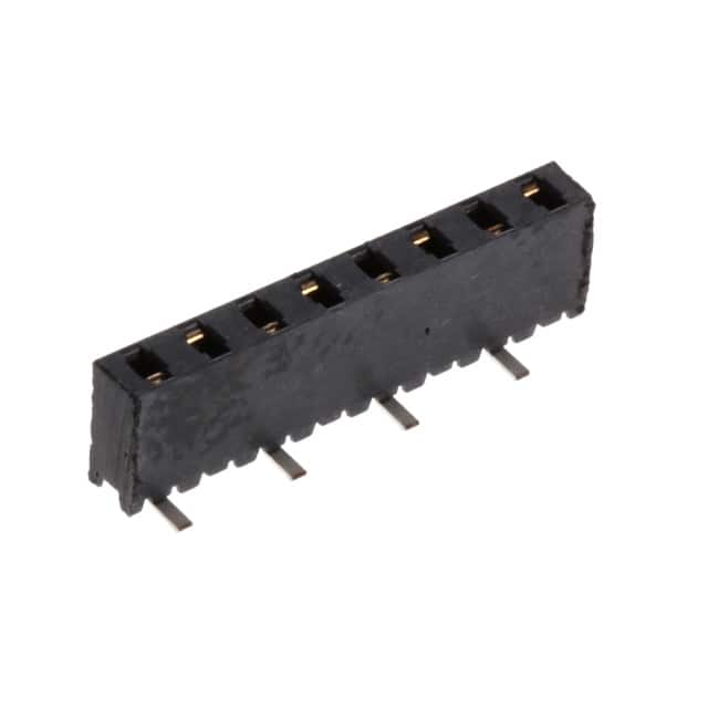MMS-108-02-L-SV-P CONN RCPT 8POS 0.079 GOLD SMD