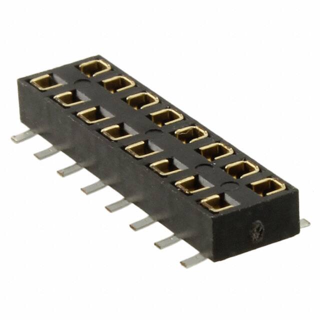 M22-6360842 CONN RCPT 16POS 0.079 GOLD SMD