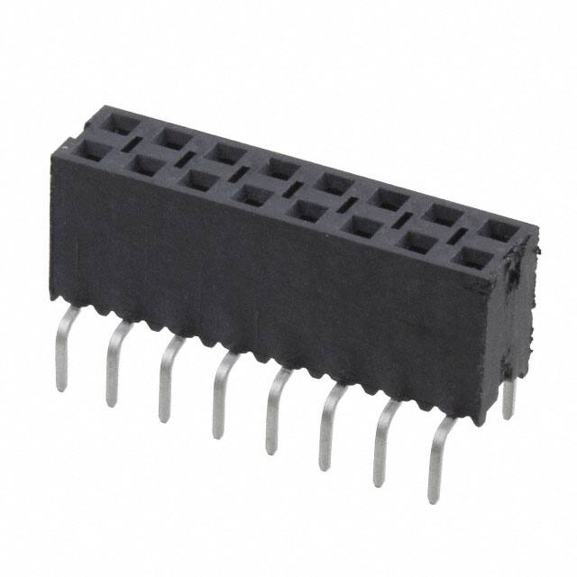 BCS-108-L-D-PE-BE CONN RCPT 16POS 0.1 GOLD PCB