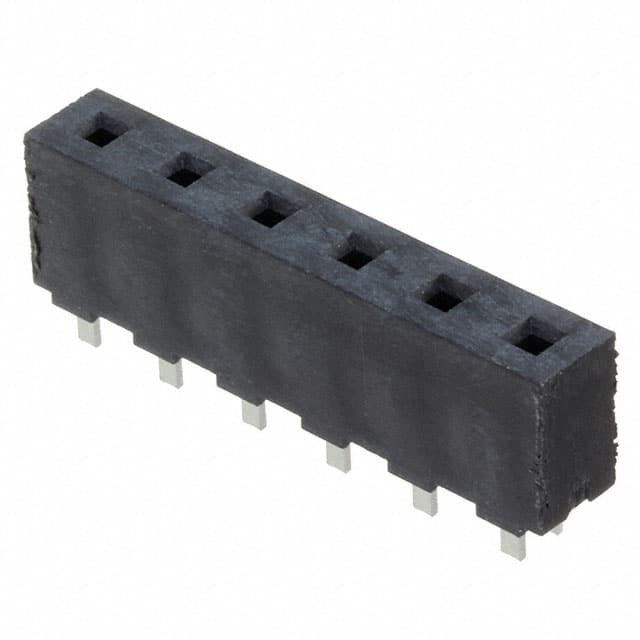 HPF-06-01-T-S CONN RCPT 6POS 0.2 TIN PCB