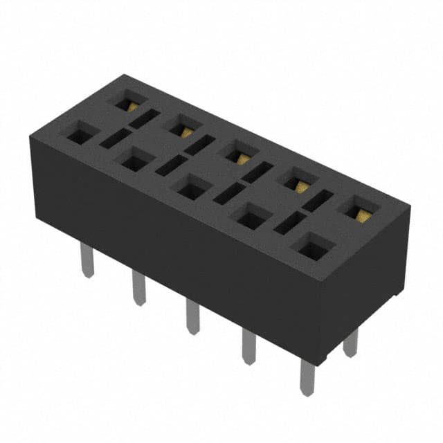 HLE-105-02-S-DV-TE CONN RCPT 10POS 0.1 GOLD PCB