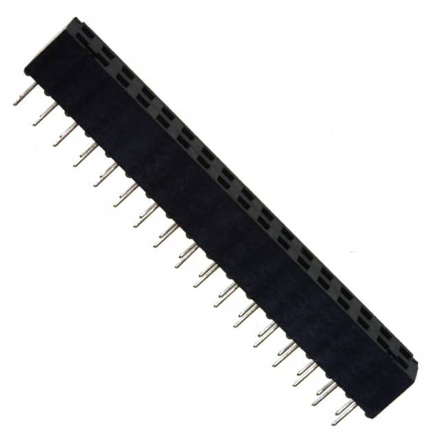 63453-134LF CONN RCPT 34POS 0.079 GOLD PCB