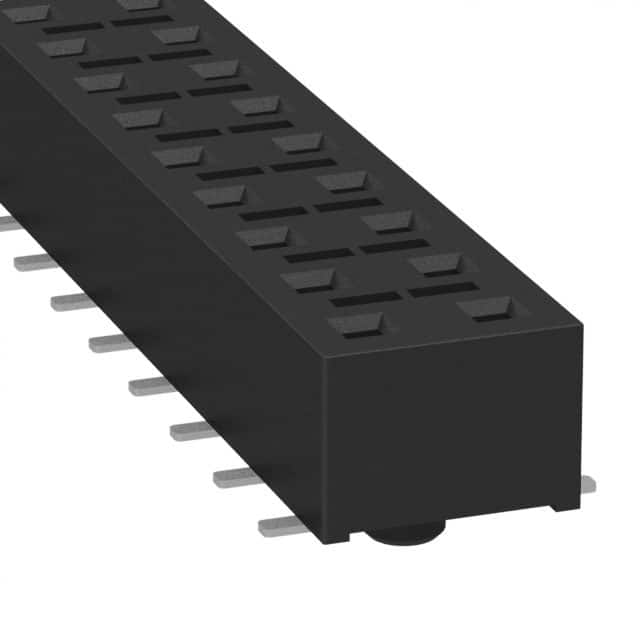 HLE-110-02-S-DV-A-K CONN RCPT 20POS 0.1 GOLD SMD
