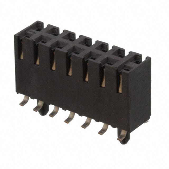 0015453514 CONN RCPT 14POS 0.1 GOLD SMD