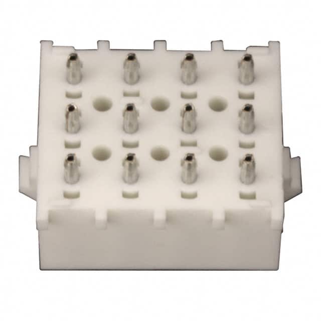 350829-4 CONN HDR 12POS 0.25 GOLD PCB