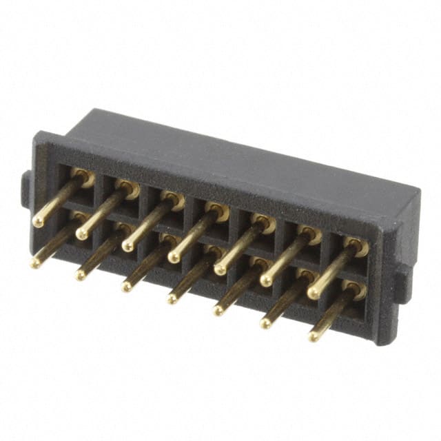 M80-8501445 CONN RCPT 14POS 0.079 GOLD PCB
