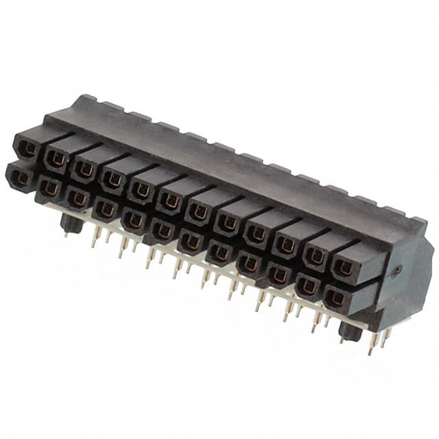 0447642401 CONN RCPT 24P 0.118 TIN PCB R/A