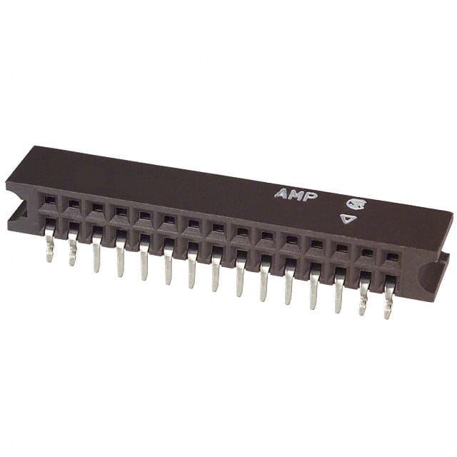 534204-4 CONN RCPT 30POS 0.1 GOLD PCB R/A