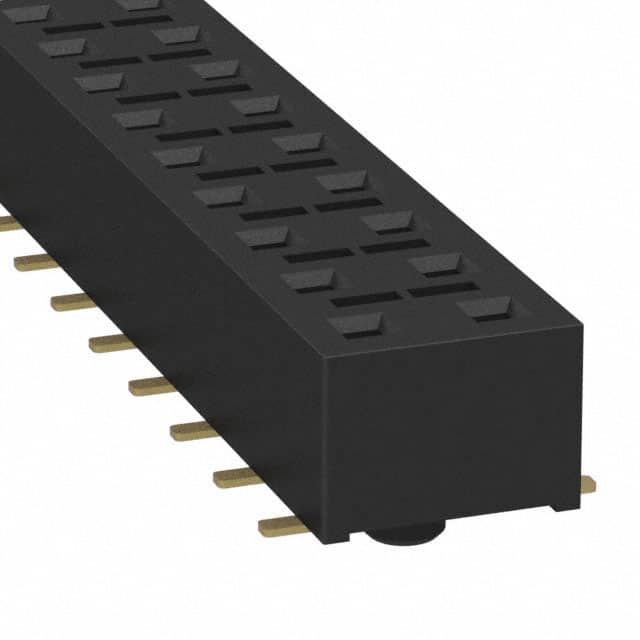 HLE-112-02-G-DV-A-K CONN RCPT 24POS 0.1 GOLD SMD