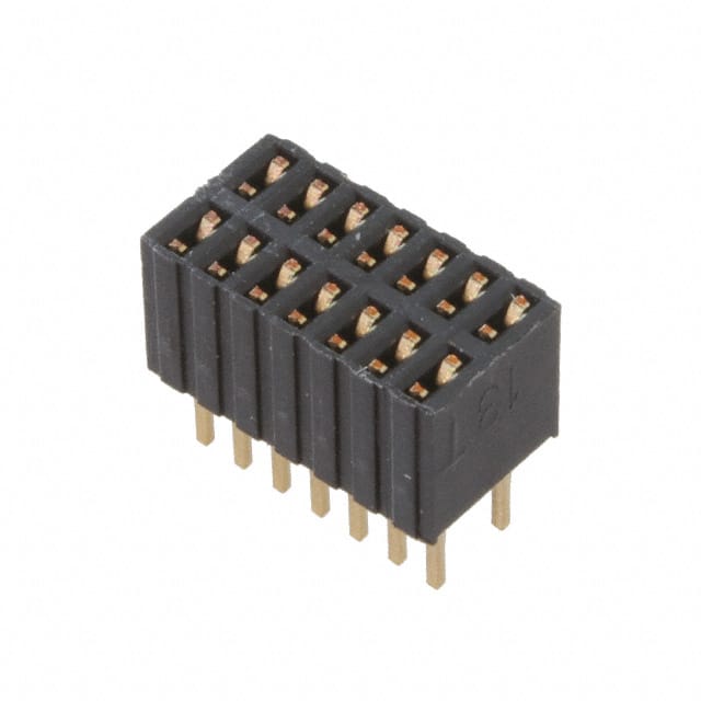 HRS-2B-14-GA RECEPTACLE STRIP, 1.27MM, VERTIC
