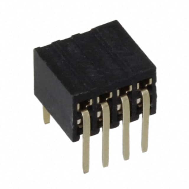M50-3200445 CONN RCPT 8POS 0.05 GOLD PCB R/A