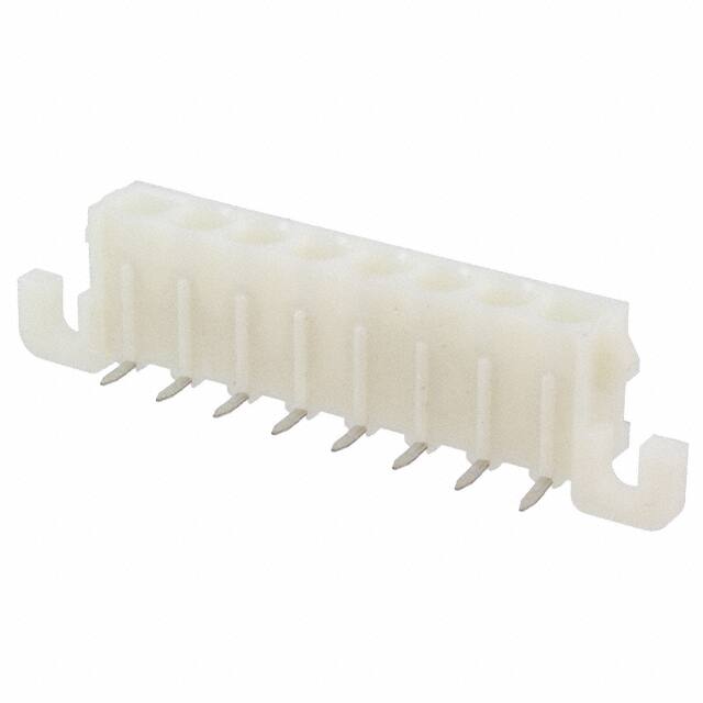 643237-1 CONN HDR 8POS 0.25 TIN PCB R/A