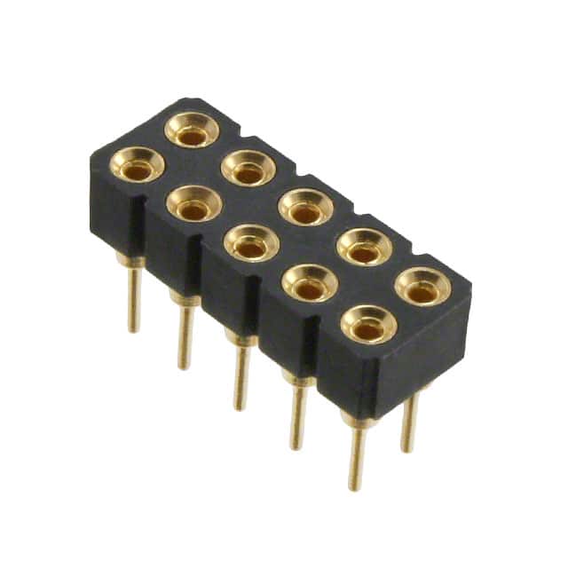 410-13-210-41-001000 CONN RCPT 10POS 0.1 GOLD PCB