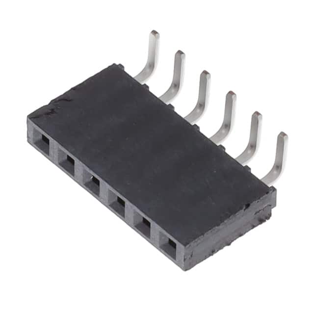 SSW-106-02-TM-S-RA CONN RCPT 6POS 0.1 TIN PCB R/A