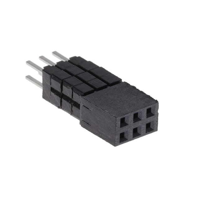 ESW-103-44-L-D CONN SOCKET 6POS 0.1 GOLD PCB