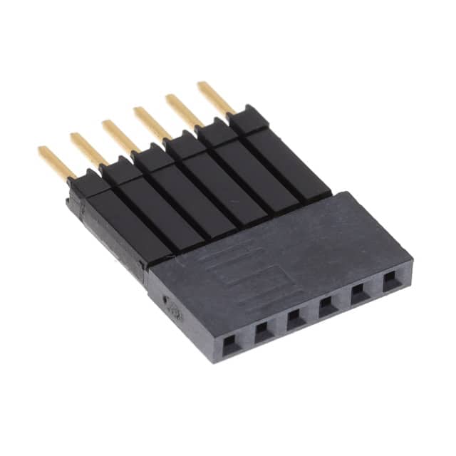 ESQ-106-44-G-S CONN SOCKET 6POS 0.1 GOLD PCB
