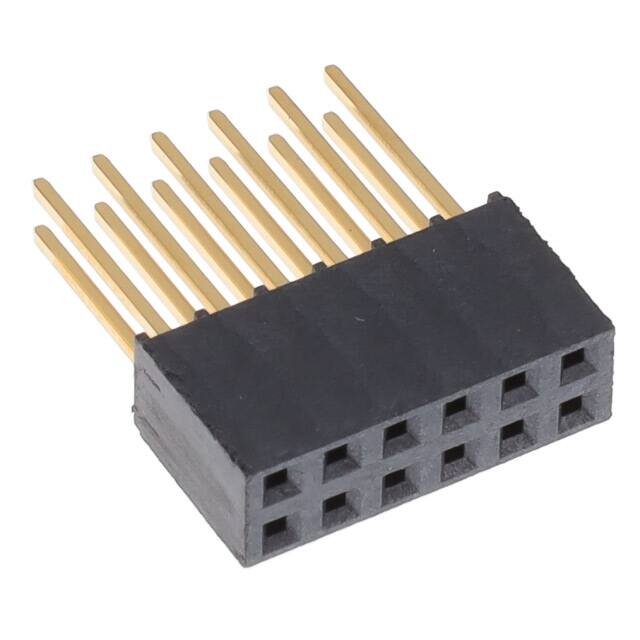 SSQ-106-23-G-D CONN RCPT 12POS 0.1 GOLD PCB