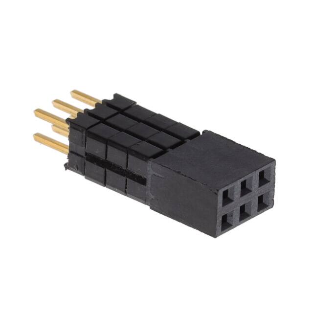 ESQ-103-44-G-D CONN SOCKET 6POS 0.1 GOLD PCB
