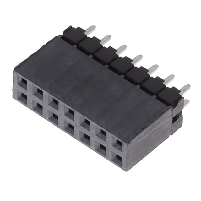 ESW-107-12-S-D CONN SOCKET 14POS 0.1 GOLD PCB