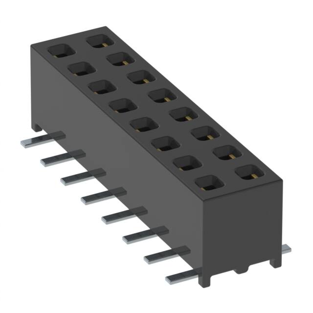 MMS-108-02-SM-DV CONN RCPT 16POS 0.079 GOLD SMD