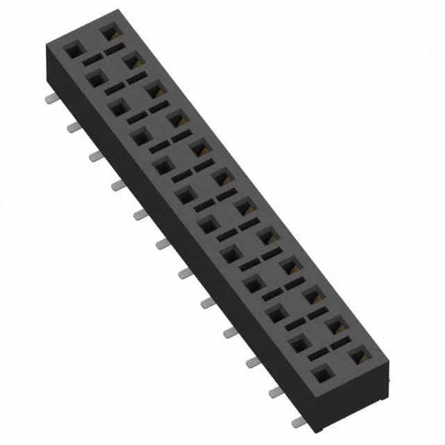 HLE-112-02-F-DV-K CONN RCPT 24POS 0.1 GOLD SMD