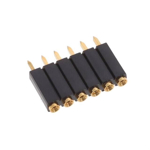 ESS-106-G-03 CONN SOCKET 6POS 0.1 GOLD PCB