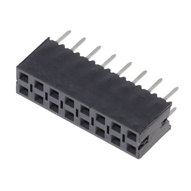 BCS-108-L-D-DE-BE CONN RCPT 16POS 0.1 GOLD PCB