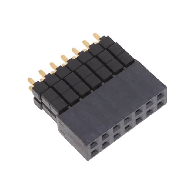 ESW-107-58-G-D CONN SOCKET 14POS 0.1 GOLD PCB