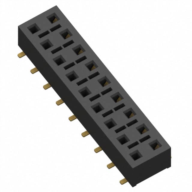 HLE-109-02-H-DV CONN RCPT 18POS 0.1 GOLD SMD
