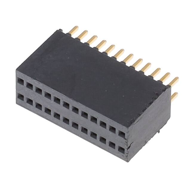 SMS-112-01-G-D CONN SKT .050" 24POS