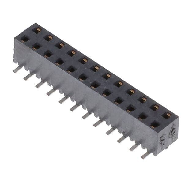 MMS-112-02-L-DV-K CONN RCPT 24POS 0.079 GOLD SMD