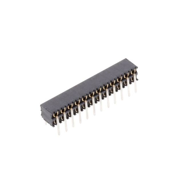 MMS-112-01-F-DH CONN RCPT 24P 0.079 GOLD PCB R/A