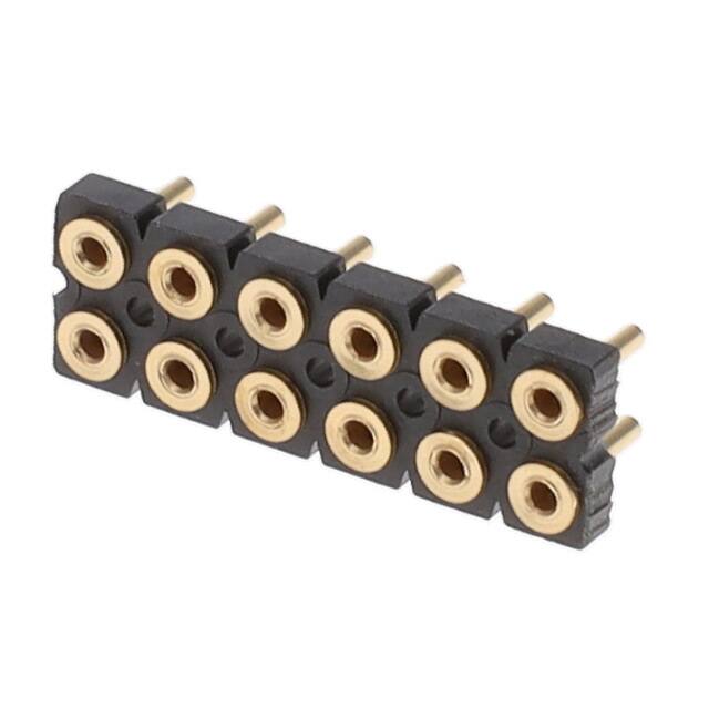 SDL-106-G-19 CONN SKT .100" 12POS