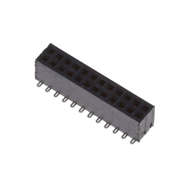 SFMC-112-02-L-D CONN RCPT 24POS 0.05 GOLD SMD