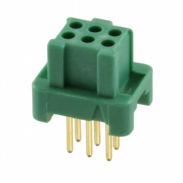 G125-FV10605L0P CONN RCPT 6POS 0.049 GOLD PCB