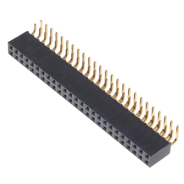 SSQ-125-22-G-D-RA CONN RCPT 50POS 0.1 GOLD PCB R/A