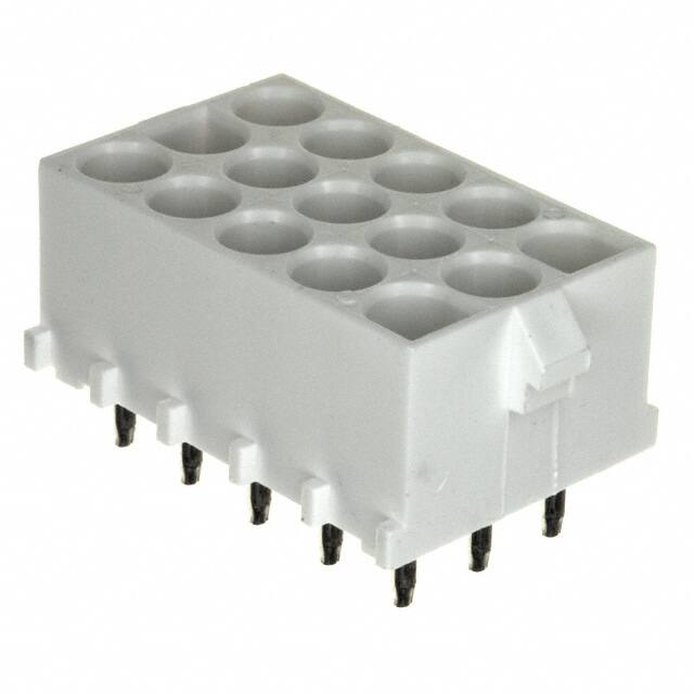 350837-1 CONN HDR 15POS 0.25 TIN PCB