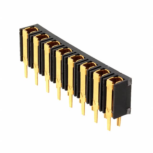 87986-8 CONN RCPT 8POS 0.156 GOLD PCB