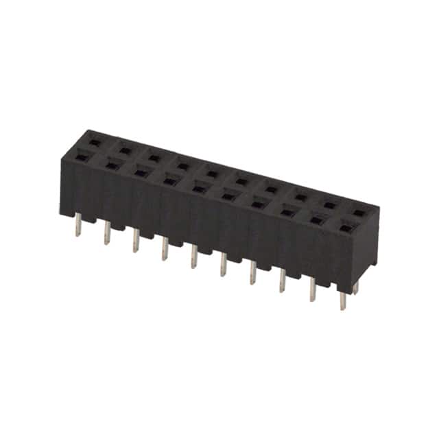A3C-20DA-2DSC CONN RCPT 20POS 0.079 GOLD PCB