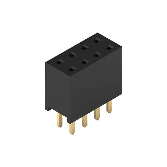 61300821821 WR-PHD 2.54 MM DUAL SOCKET HEADE