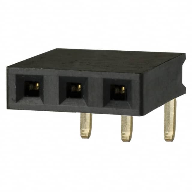 PPPC031LGBN-RC CONN HDR 3POS 0.1 GOLD PCB R/A